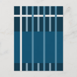 Geweven strepen 1 briefkaart