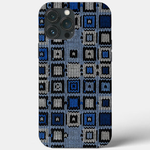 geweven vierkanten iPhone 13 pro max hoesje