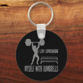 GEWICHLIFT SLEUTELHANGER (Voorkant)