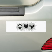 Gewicht 2 bumpersticker (Op auto)