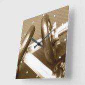 Gewicht gym Dumbbell Vierkante Klok (Hoek)