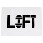 Gewicht Lift Groot Cadeauzakje (Achterkant)