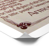 Gewicht Lifte Poster (Hoek)