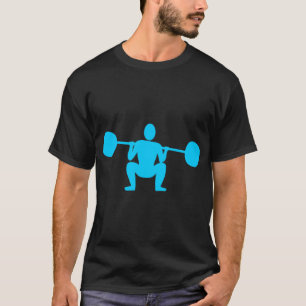 Gewicht Lifter 01 - Sky Blue T-shirt