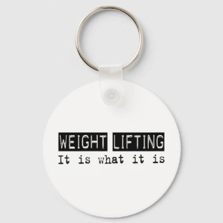 Gewicht optillen sleutelhanger