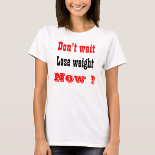 gewicht verliezen t-shirt