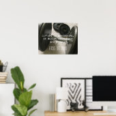 Gewichten tillen is empowerend poster (Thuiskantoor)