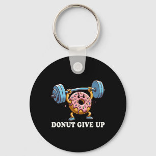 Gewichtheffen - Grappige Fitness Workout Gym Donut Sleutelhanger