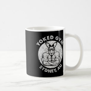 Gewichtheffen Yoked Gym Sydney Flex Muscle Kangoer Koffiemok