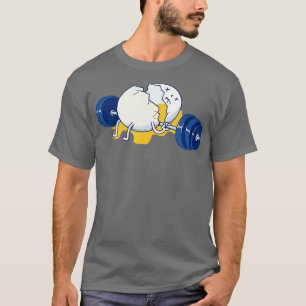 Gewichtsafval Gym Funny Egg T-shirt