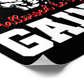 Gewichtsafvloeiende buikbedekking is toegestaan al poster (Hoek)