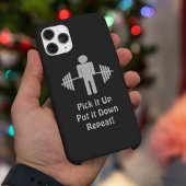 Gewichtshandel Fitness Gym Personal Trainer Case-Mate iPhone Case
