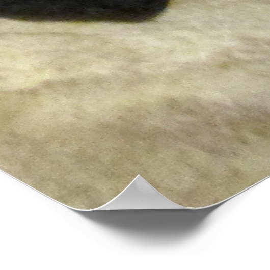 Gewichtshefvermogen en oefening Gym-Poster Poster (Hoek)