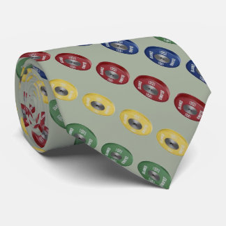 Gewichtslippers Bord Stropdas - Grijs