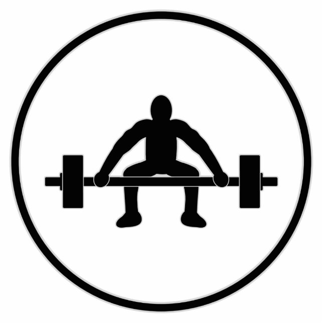 Gewichtsteken Fotobeeldje Magneet (Voorkant)