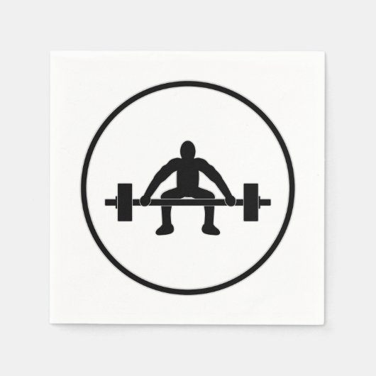 Gewichtsteken Servet (Voorkant)