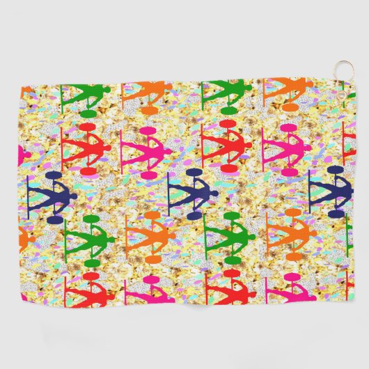 Gewichtstoename Golfhanddoek (Horizontaal)