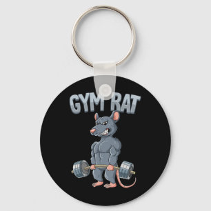 Gewichtstraining Dadlift Gym Rat Sleutelhanger