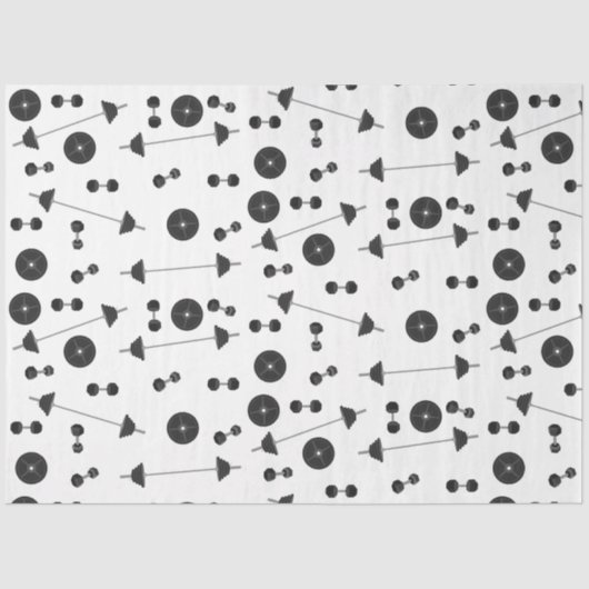 Gewichtstraining Fitness Dumbbell Bodybuilding Tissuepapier (Voorkant)