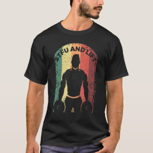 Gewichtsverhogend Gezegde voor een werkuitlozing T-shirt