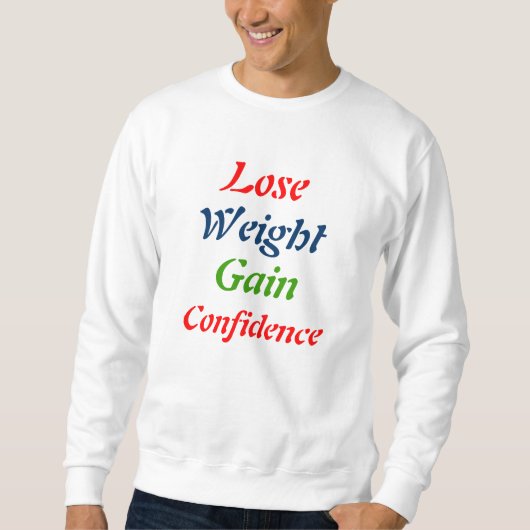 Gewichtsverlies aanmoediging T-shirts (Voorkant)