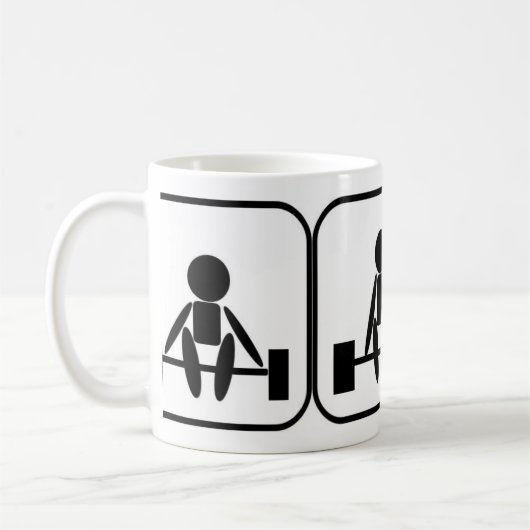 Gewichtsymbolen mok (Links)