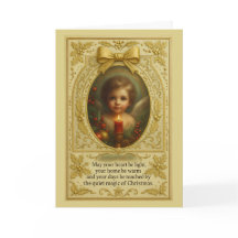 "Gewiegd in kaarslicht: een kerstzegen"