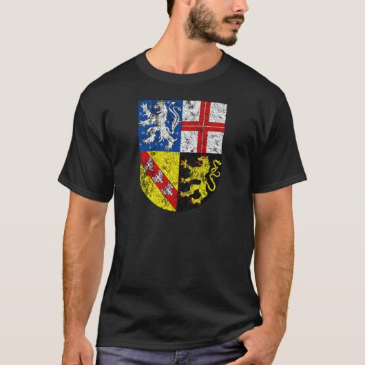 Gewierp van Saarland T-shirt (Voorkant)