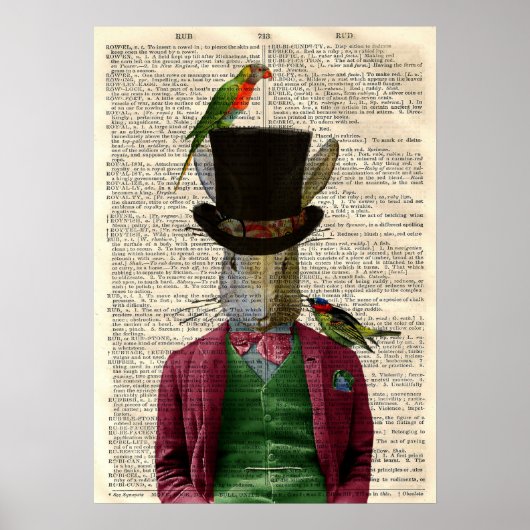 gewijzigd Kunstkonijnenboek Poster (Voorkant)