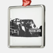 Gewijzigd Metalen Ornament (Links)