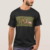 Gewijzigde evolutie t-shirt (Voorkant)