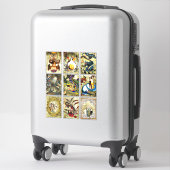  gewijzigde kunst Dragons maidens sprookkunst Sticker (Koffer)