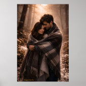Gewikkeld in Stille Liefde Poster (Voorkant)