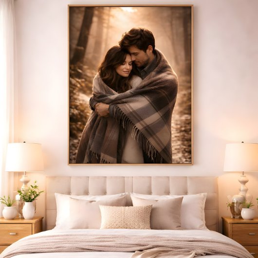 Gewikkeld in Stille Liefde Poster
