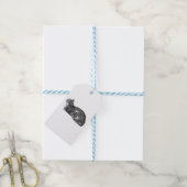 Gewikkeld met Tabby Charm Cadeaulabel (Met Touw)