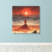 gewikkeld oud canvas (Insitu (Houten vloer))