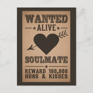 GEWILDE LEVEND: SOULMATE briefkaart
