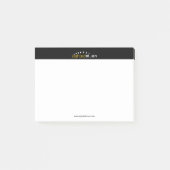 Gewogen maan Logo 4x3 Post-it® Notes (Voorkant)