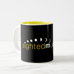 Gewogen Moon Officiële Merchandise Tweekleurige Koffiemok