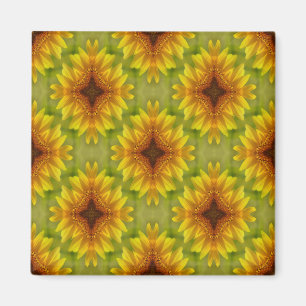 Gewogen zonnebloemen... magneet
