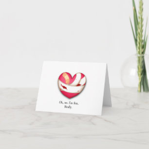 Gewonde Hart Valentijn Feestdagen Kaart