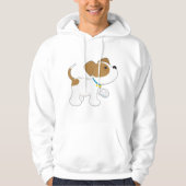 Gewonde puppy Dog Hoodie (Voorkant)