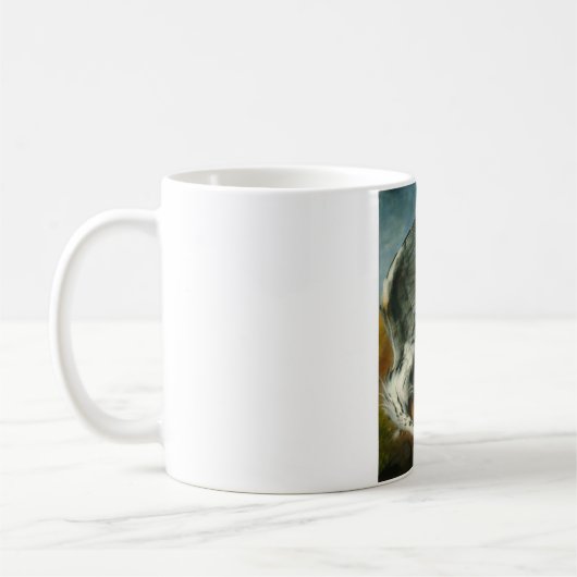 Gewonde Reiger (door George Frederick Watts) Koffiemok (Links)