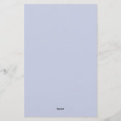 Gewonden zijn blauw... briefpapier (Achterkant)