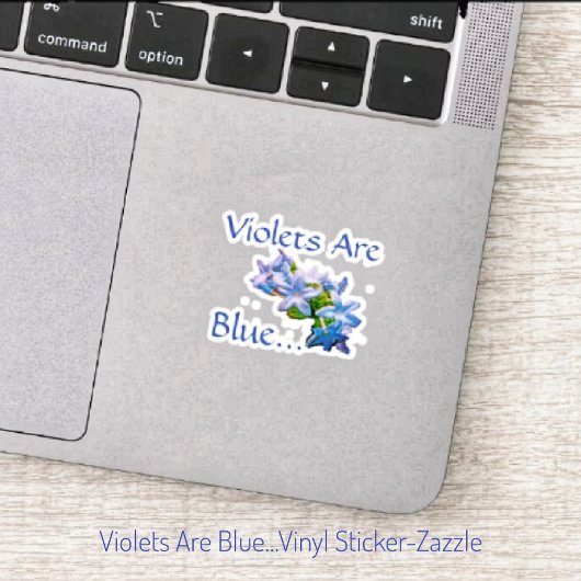 Gewonden zijn blauw... sticker