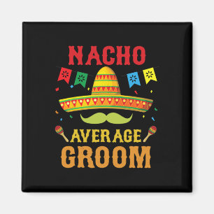 Gewone Bruidegom Cinco De Mayo Overeenkomstige Fam Magneet