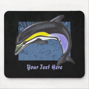 gewone dolfijn mousepad muismat