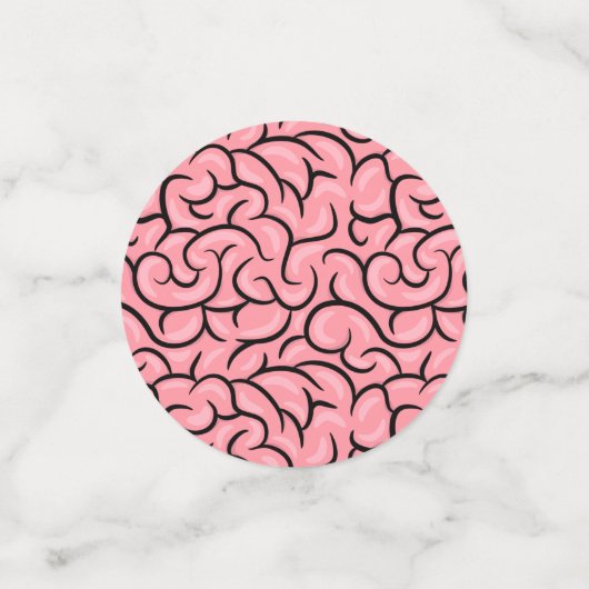 gewone hersenen confetti (Kleine voorkant)