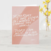 Gewone kaart (Gele Bloem)