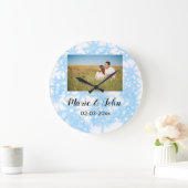 gewone , kleurrijke blauwe glans grote klok (Huis)